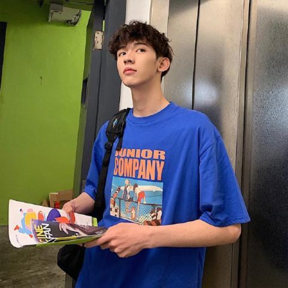 2021 summer all-match T-shirt loose version - Picture 5 of 5